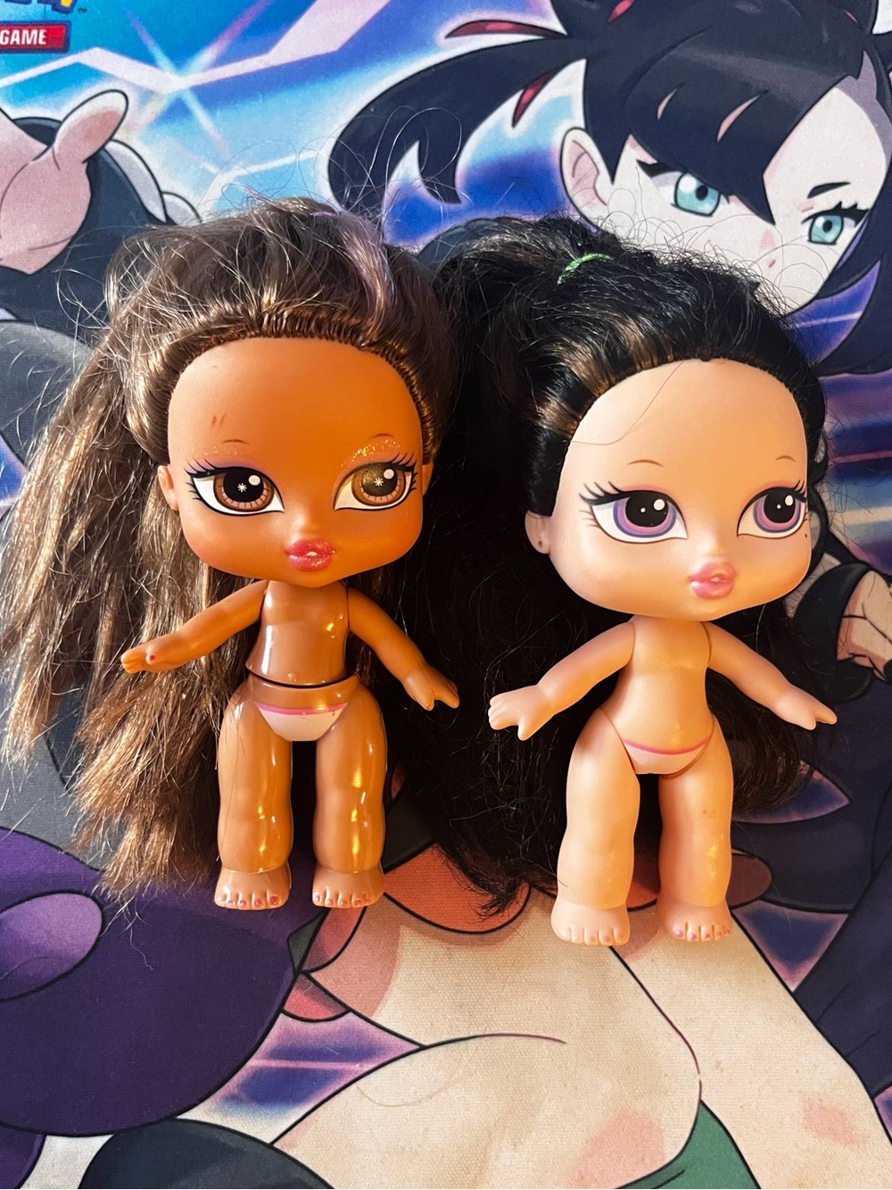 Bratz Babyz The Movie Hair Flair Nora & Yasmin Doll Lot